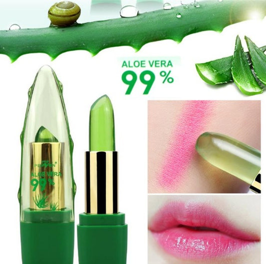 Aloe Vera Gel Color Changing Lipstick Gloss.