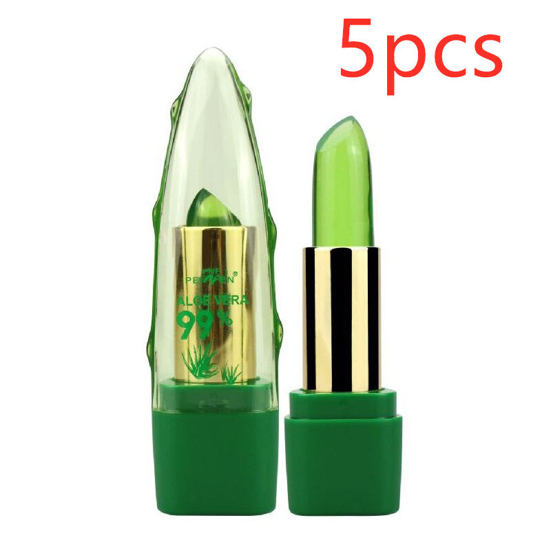 Aloe Vera Gel Color Changing Lipstick Gloss.