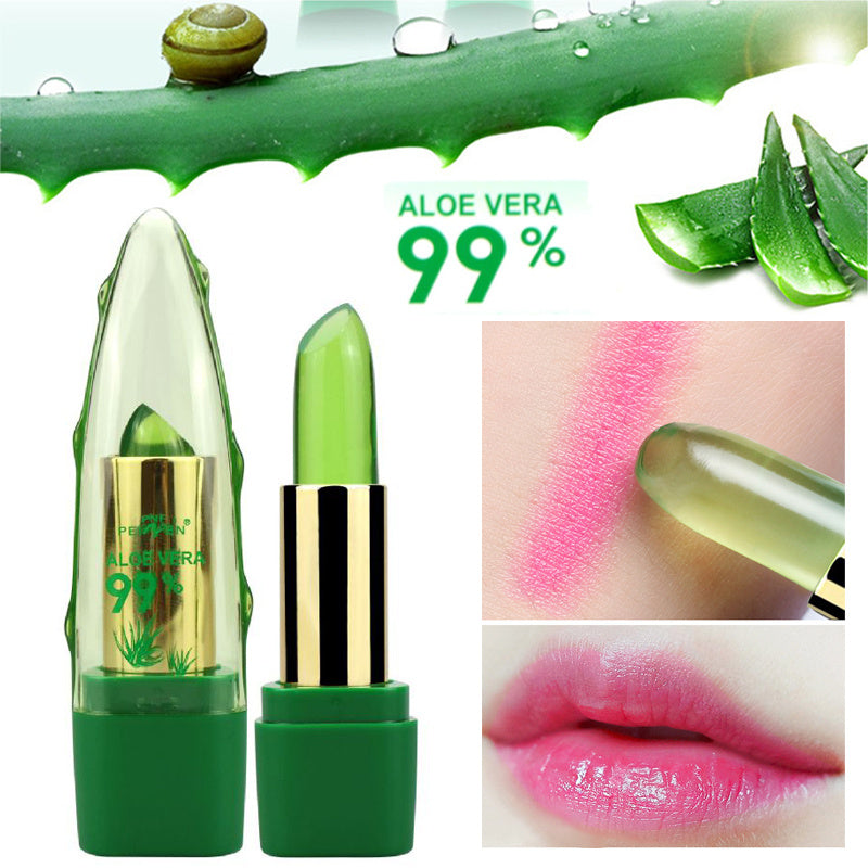 Aloe Vera Gel Color Changing Lipstick Gloss.