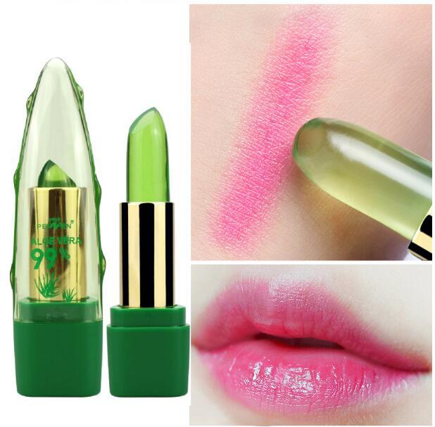 Aloe Vera Gel Color Changing Lipstick Gloss.